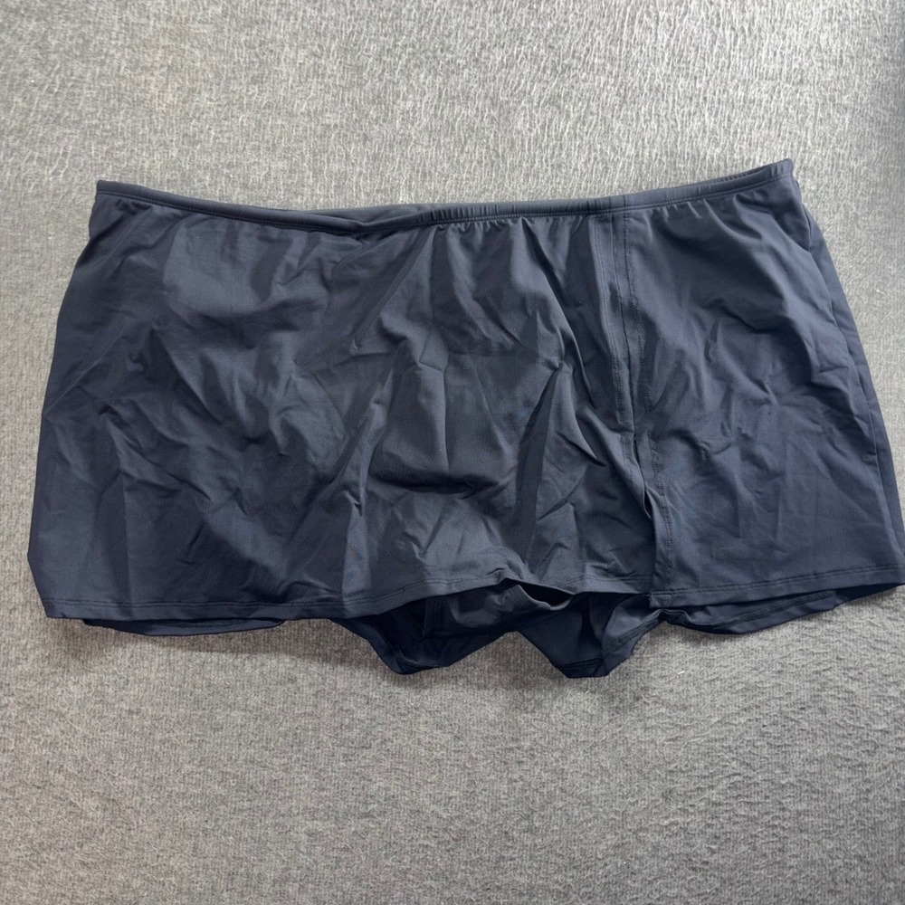 Bleu Rod Beattie Womens Black Swim Skirt Built-In Brief RBKN17554X 22W NWT